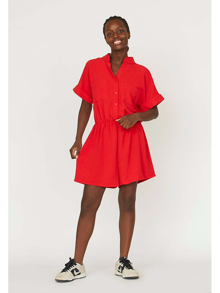 SisterS point Kombinezon w kolorze czerwonym rozmiar: XL