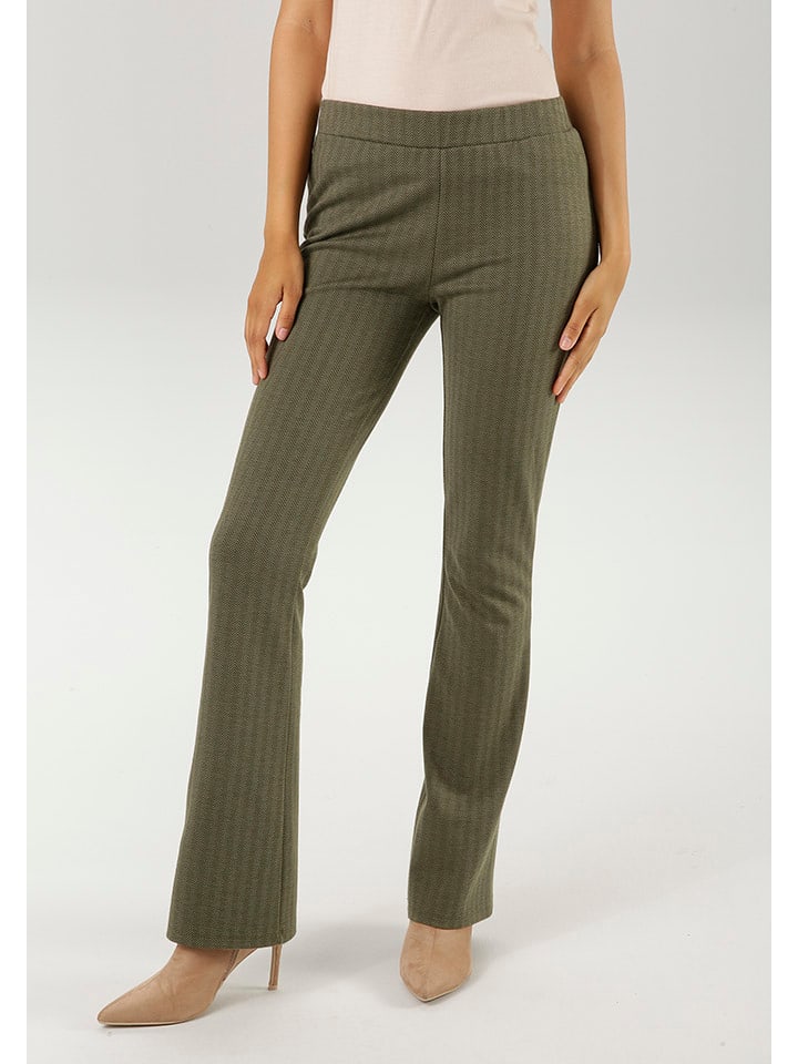 Aniston Spodnie w kolorze khaki rozmiar: 38