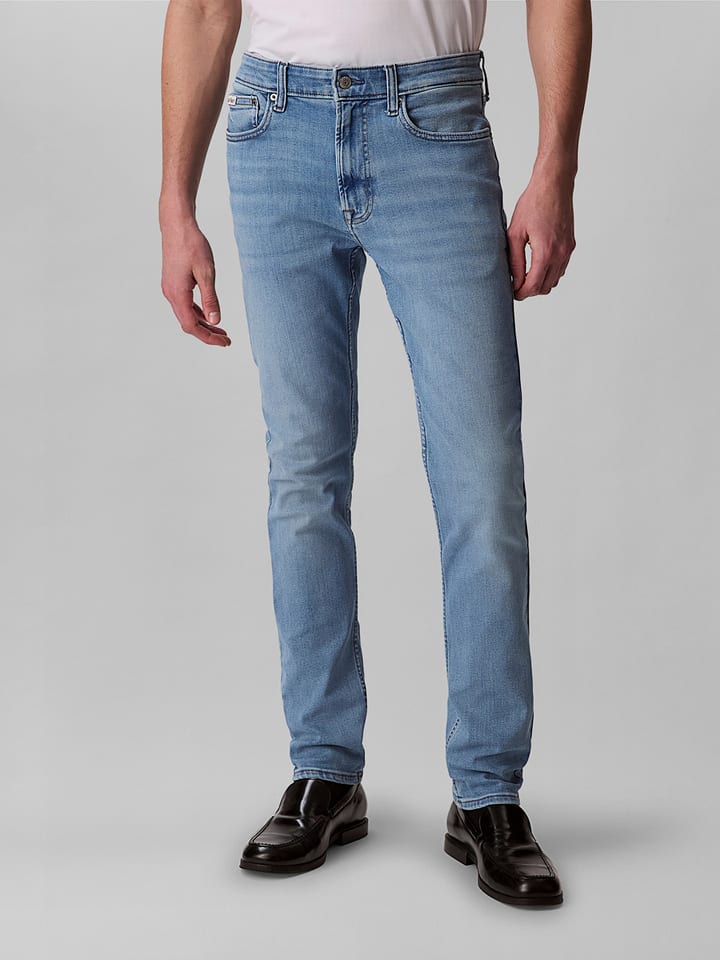 CALVIN KLEIN JEANS Dżinsy "Arrow" - Skinny fit - w kolorze błękitnym rozmiar: W33/L32
