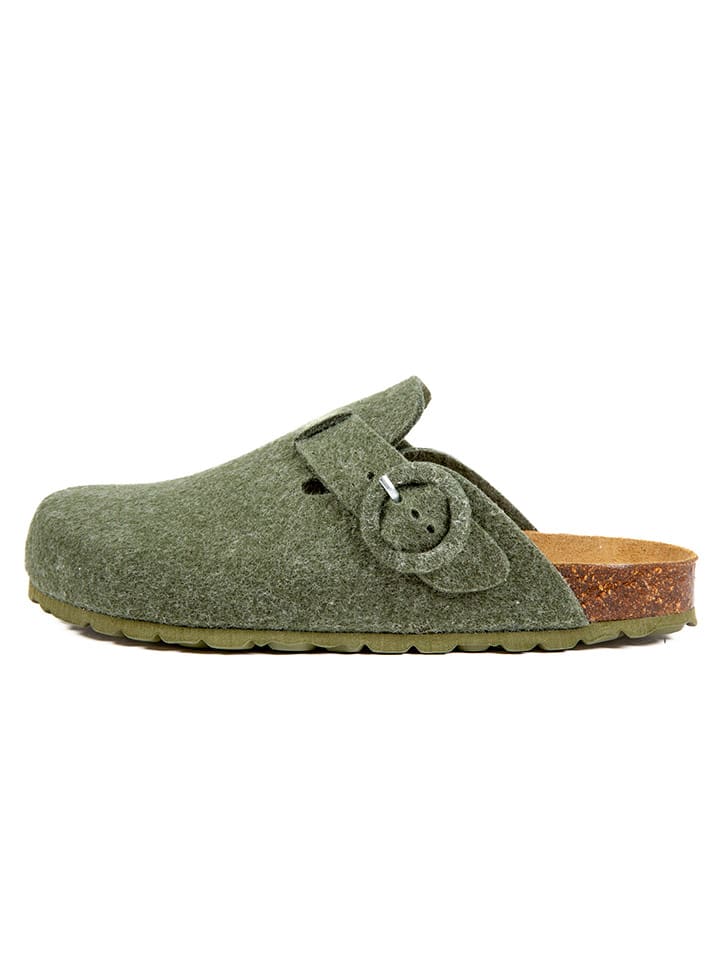 BABUNKERS Family Chodaki w kolorze zielonym rozmiar: 41