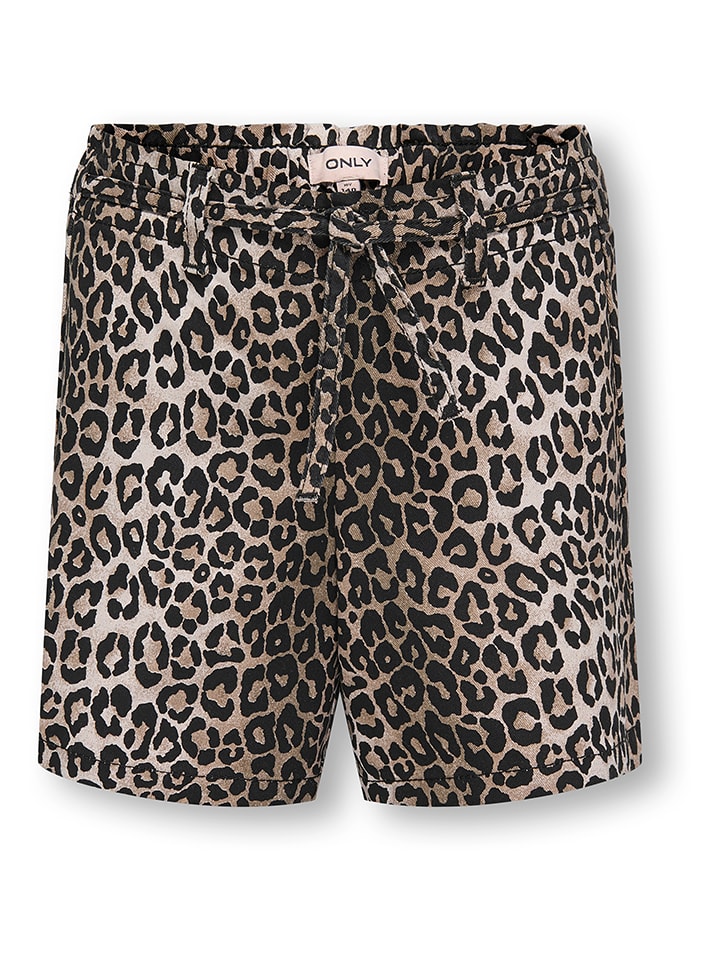 KIDS ONLY Szorty "Sandra" w kolorze brązowym rozmiar: 158