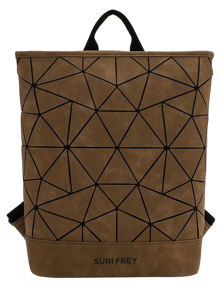 SURI FREY Plecak "Jessy-Lu" w kolorze jasnobrązowym - 32 x 34 x 10 cm rozmiar: onesize