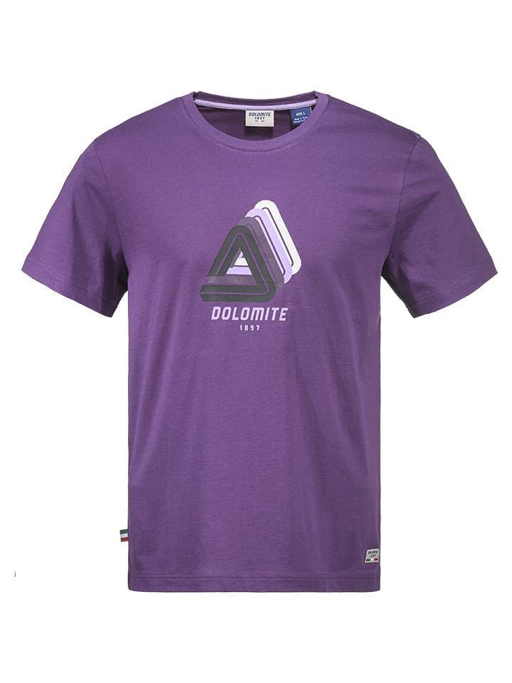 DOLOMITE Koszulka "Gard" w kolorze fioletowym rozmiar: M
