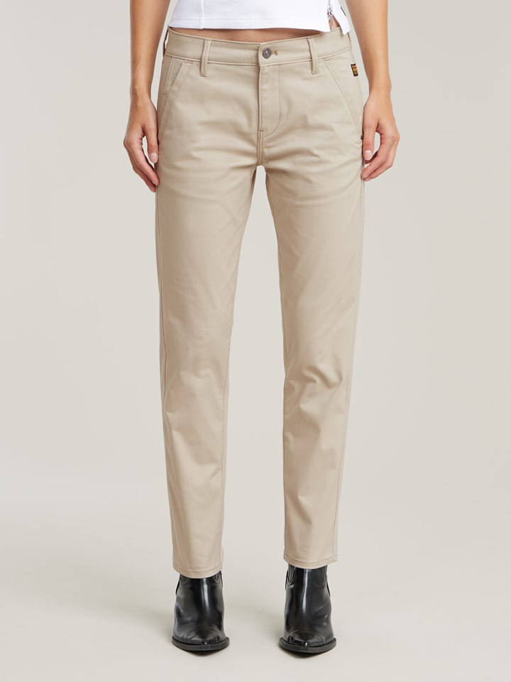 G-Star Spodnie chino w kolorze beżowym rozmiar: W30/L34