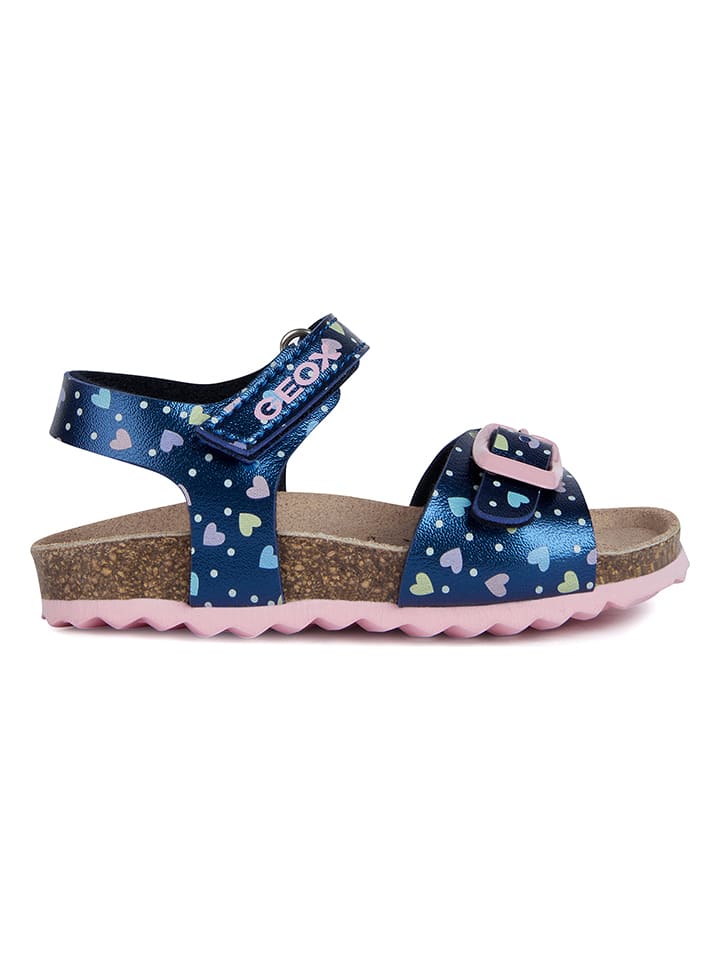 Geox Sandały "Chalki" w kolorze granatowym rozmiar: 24