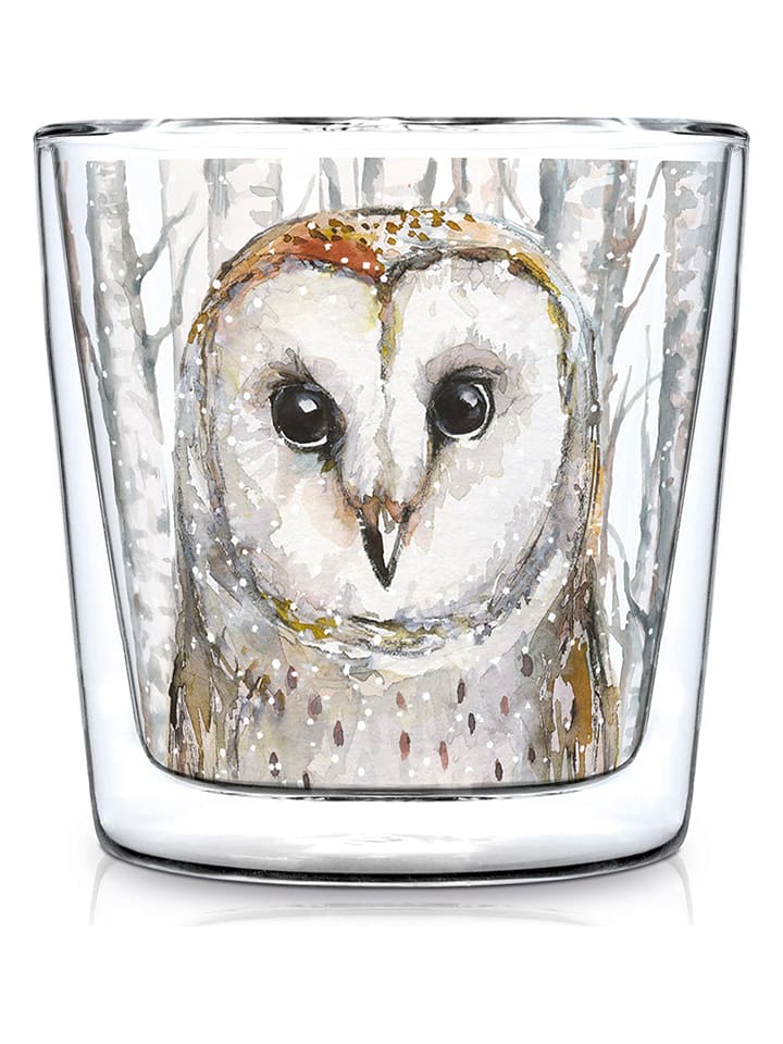 ppd Szklanka "Emma" w kolorze szaro-beżowym - 300 ml rozmiar: onesize