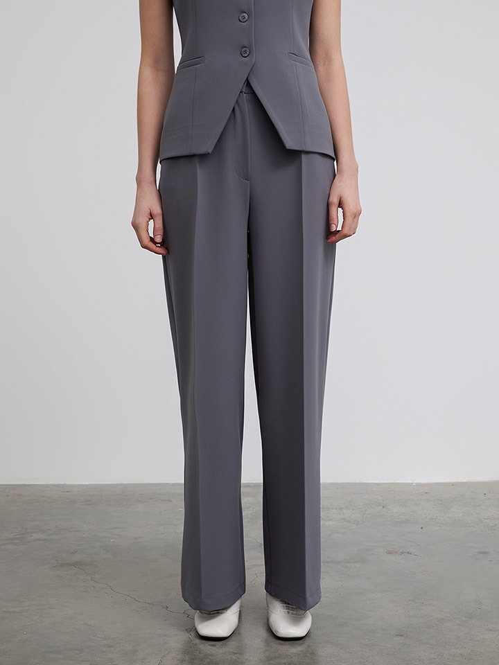 BGN Spodnie w kolorze antracytowym rozmiar: 38