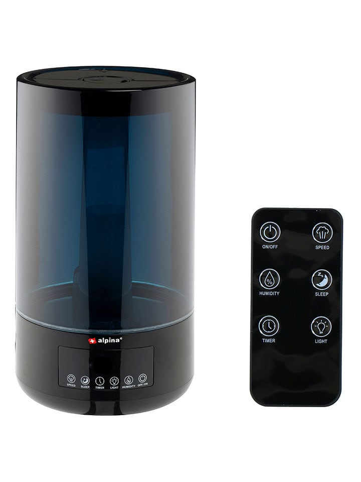 Philips Nawilżacz powietrza w kolorze czarnym - wys. 32 cm rozmiar: onesize