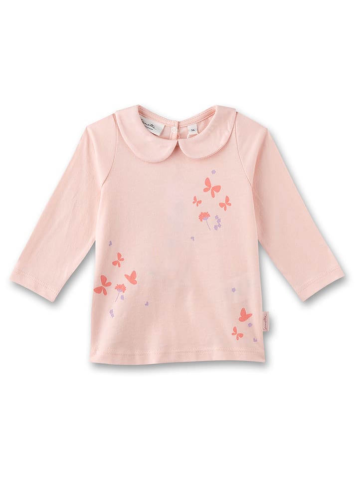 Sanetta Kidswear Koszulka w kolorze jasnoróżowym rozmiar: 68