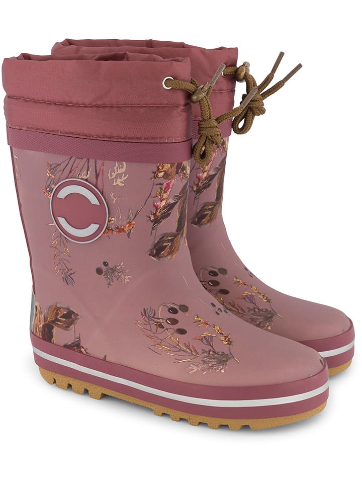 mikk-line Botki zimowe w kolorze jasnoróżowym rozmiar: 32