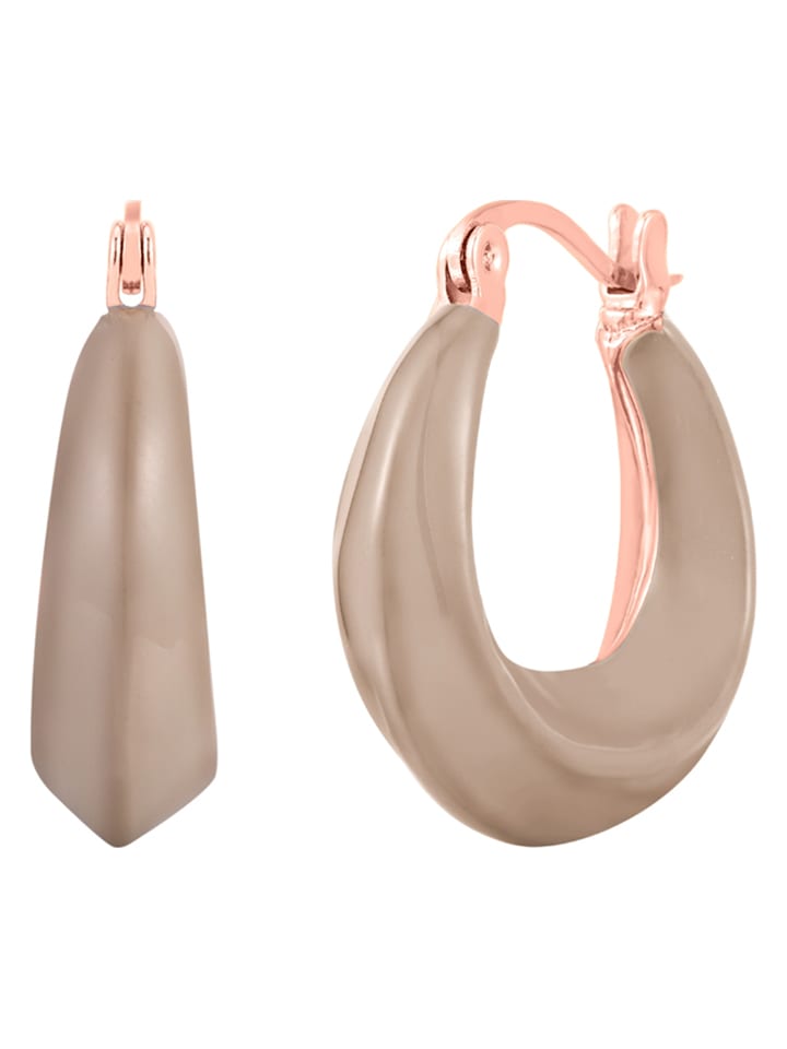 Yokoamii Pozłacane kolczyki-kreole rozmiar: onesize