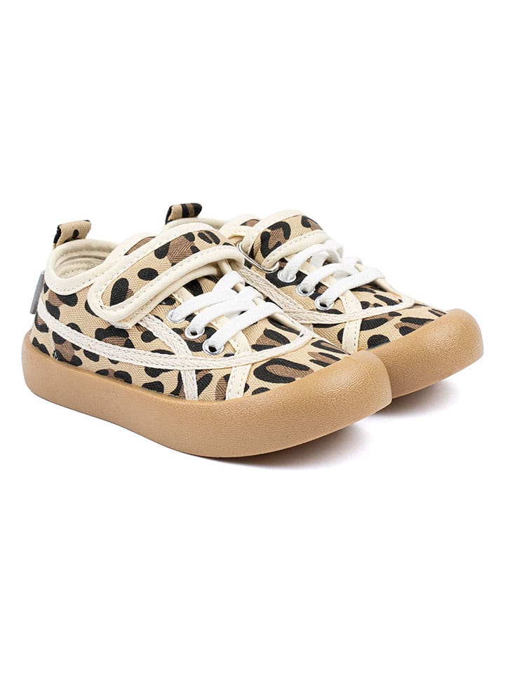 mikk-line Sneakersy w kolorze beżowym rozmiar: 27