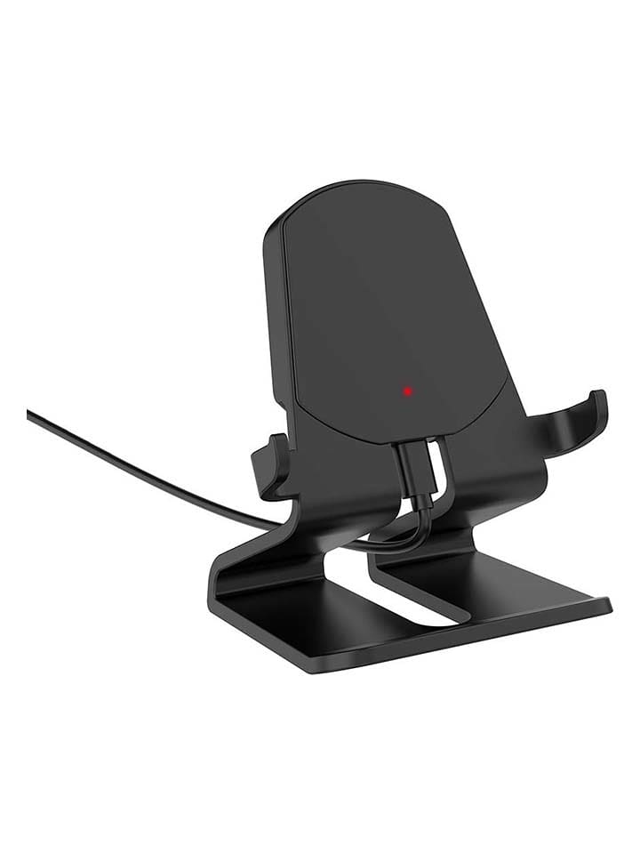 SmartCase Stojak biurkowy w kolorze czarnym z ładowarką rozmiar: onesize