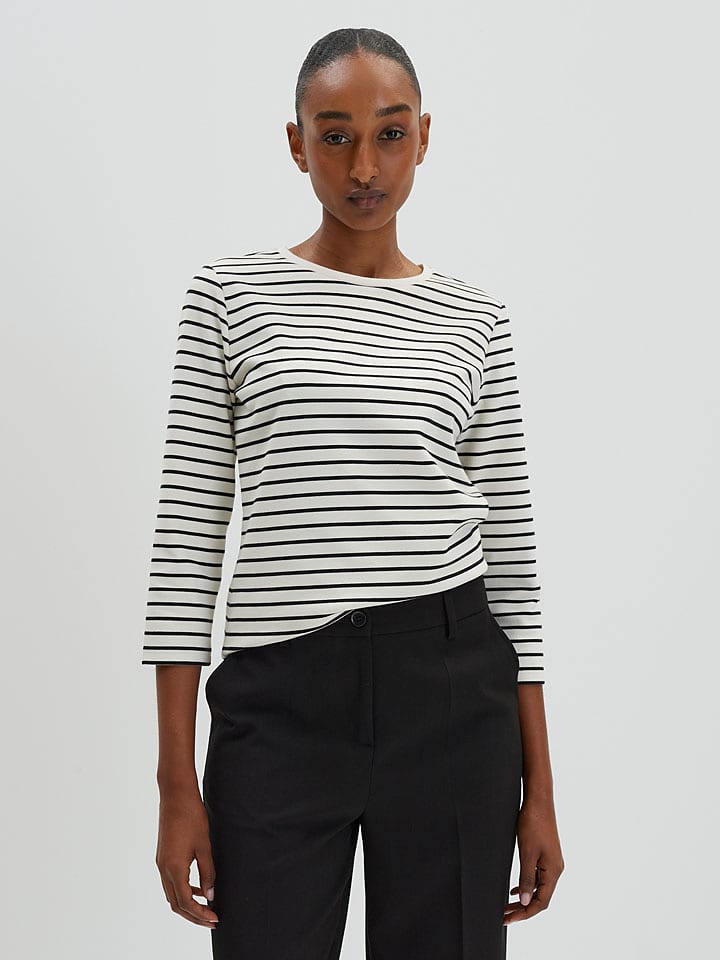 Someday Koszulka w kolorze kremowym rozmiar: 36