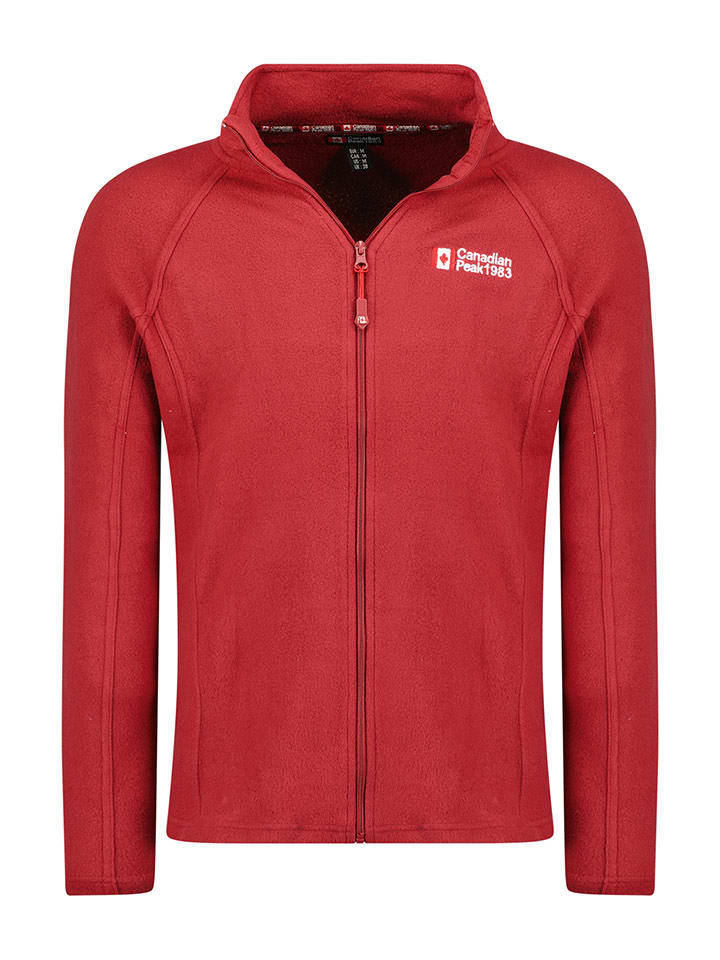 Canadian Peak Kurtka polarowa "Tugeak" w kolorze bordowym rozmiar: 140