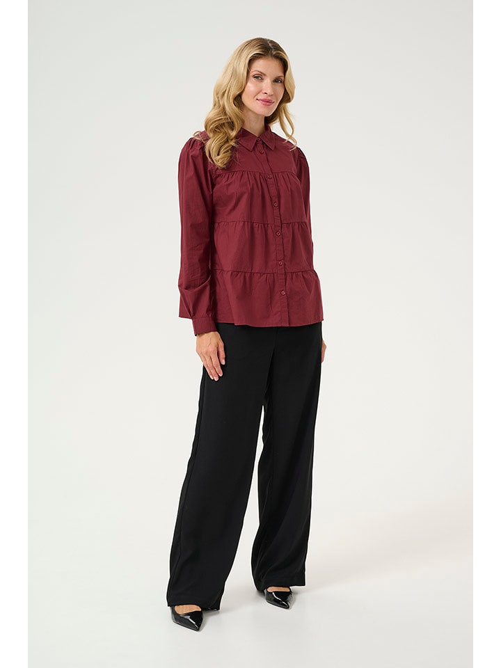 Cream Bluzka "Malinka" w kolorze czerwonym rozmiar: 38