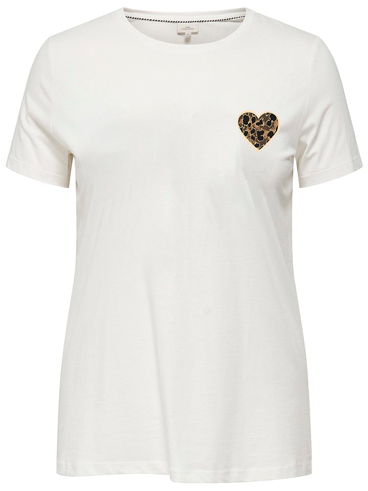 ONLY Carmakoma Koszulka w kolorze białym rozmiar: S-42/44