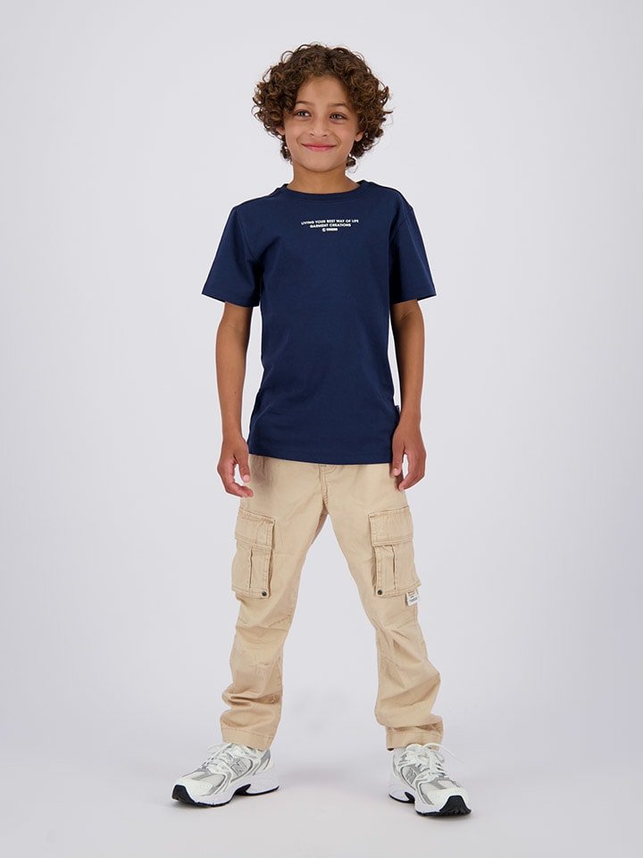 Vingino Bojówki w kolorze beżowym rozmiar: 176