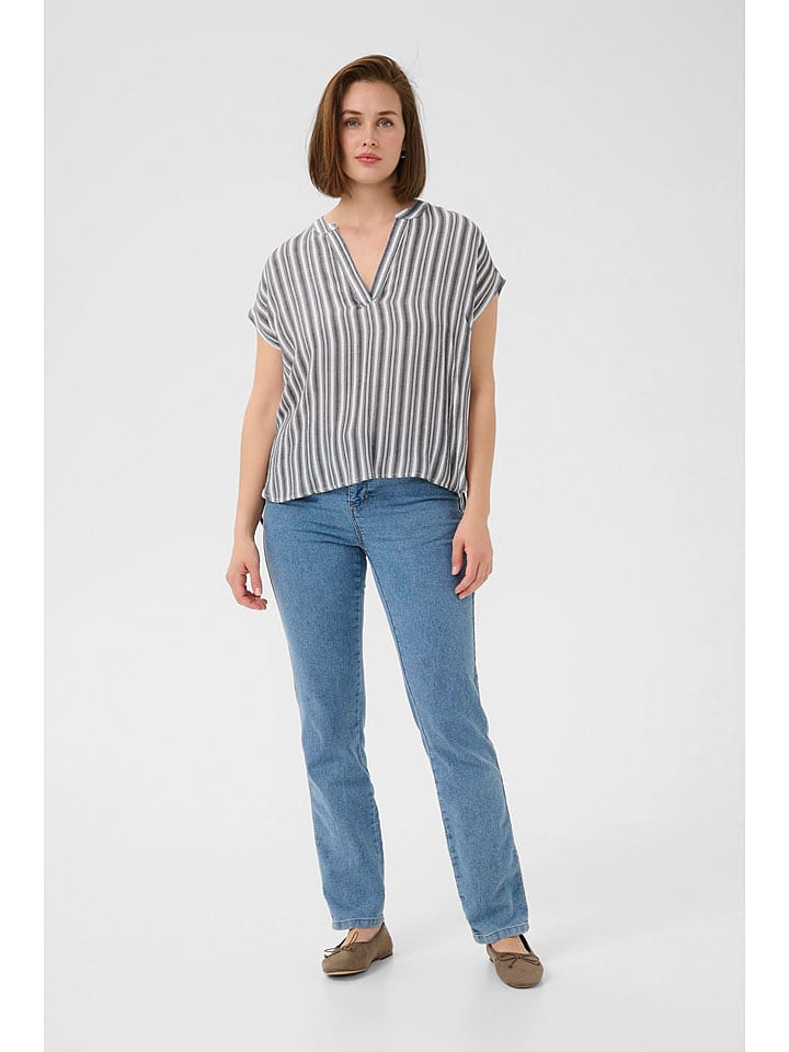 Kaffe Bluzka w kolorze szarym rozmiar: 34