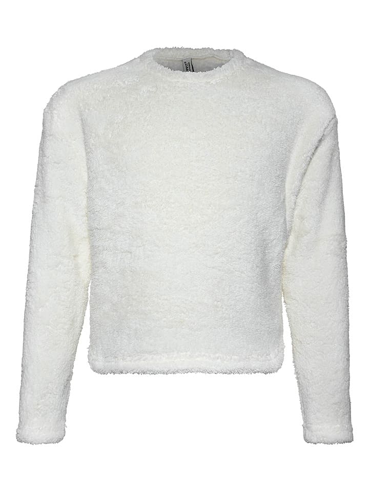 Blue Effect Sweter w kolorze białym rozmiar: 128