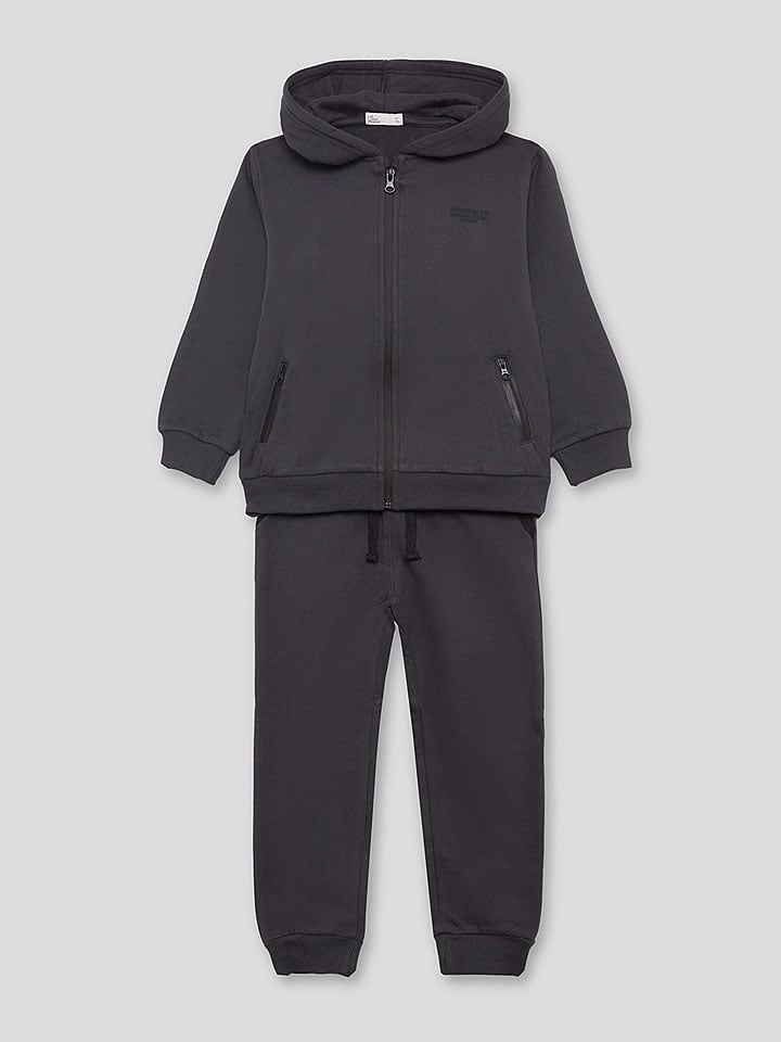 Street MONKEY 2-częściowy zestaw w kolorze antracytowym rozmiar: 104