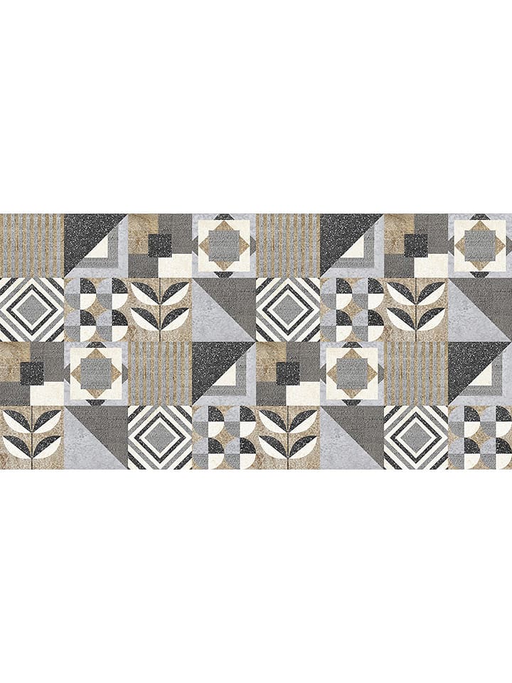 deco Rugs & Carpet Dywan winylowy w kolorze szarym rozmiar: 50x400 cm