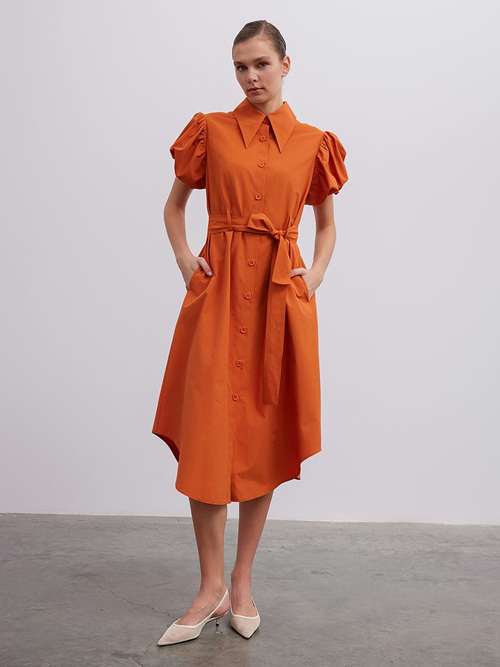 BGN Sukienka w kolorze pomarańczowym rozmiar: 38