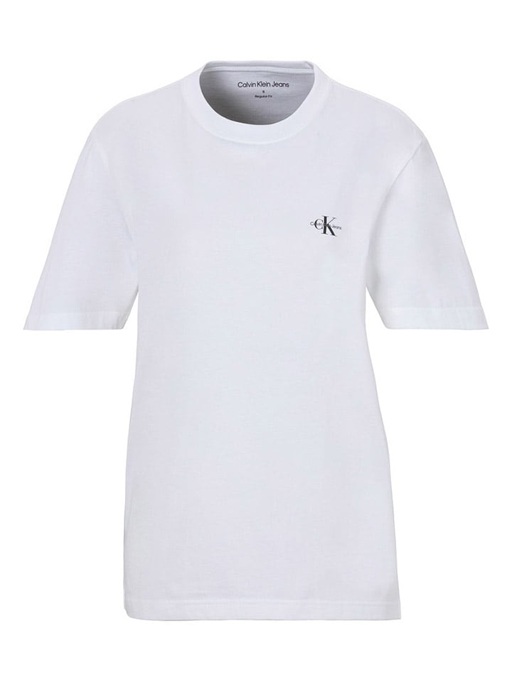 CALVIN KLEIN JEANS Koszulka w kolorze białym rozmiar: M