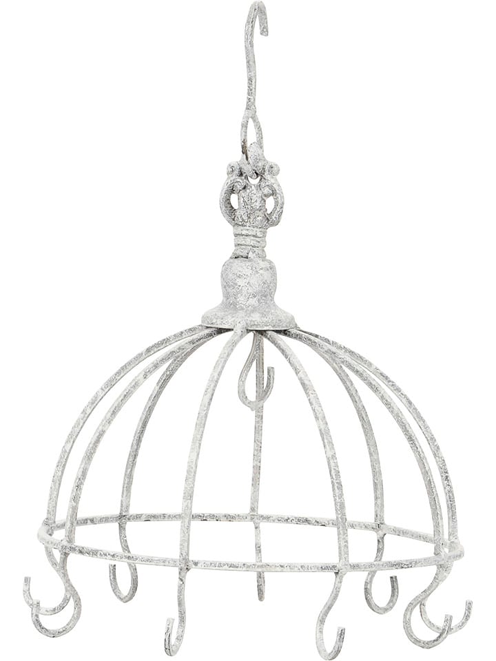 POSIWIO Dekoracja wisząca w kolorze białym - wys. 28 x Ø 22 cm rozmiar: onesize