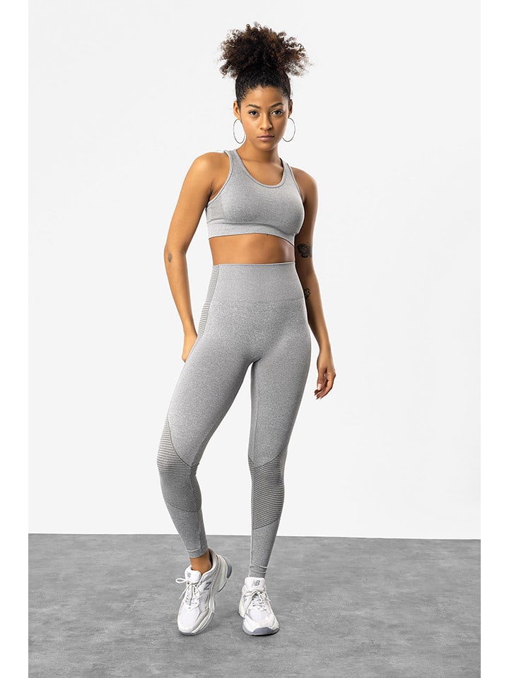Alexa Dash Legginsy w kolorze jasnoszarym rozmiar: M