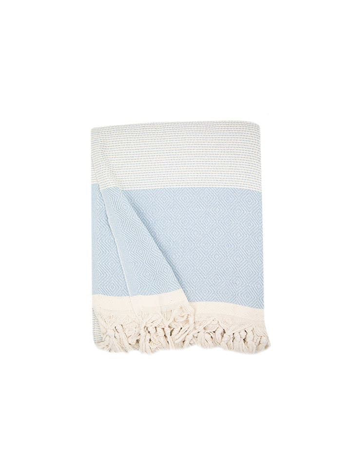 Samimi Narzuta w kolorze błękitnym - 240 x 200 cm rozmiar: onesize