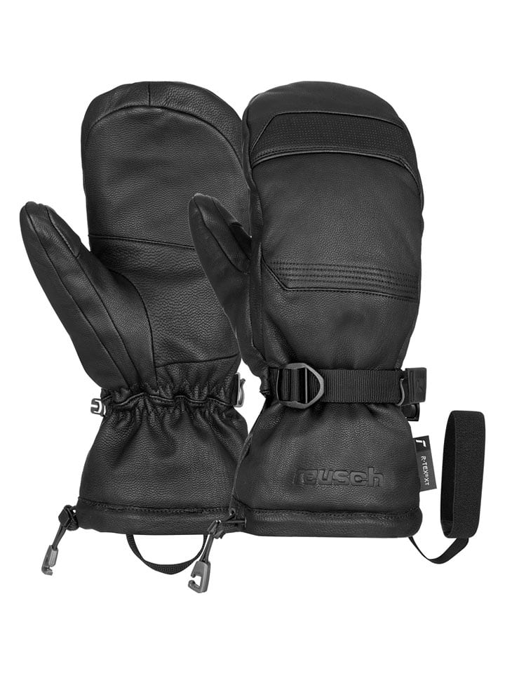 Reusch Rękawiczki funkcyjne "Fullback Down" w kolorze czarnym rozmiar: 8