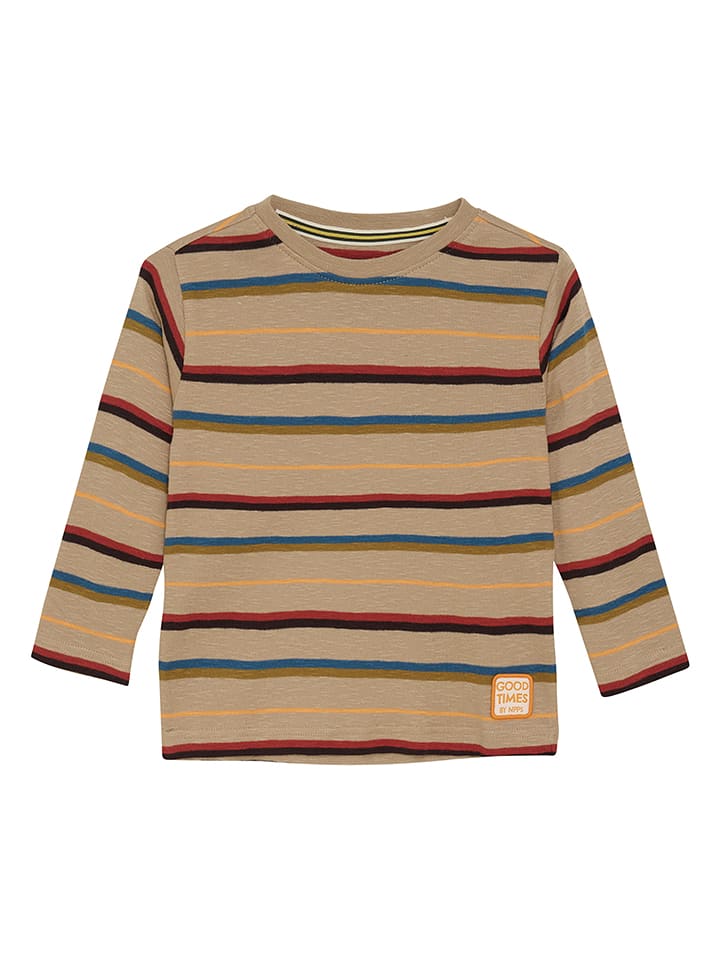 Noppies Koszulka w kolorze beżowym rozmiar: 128