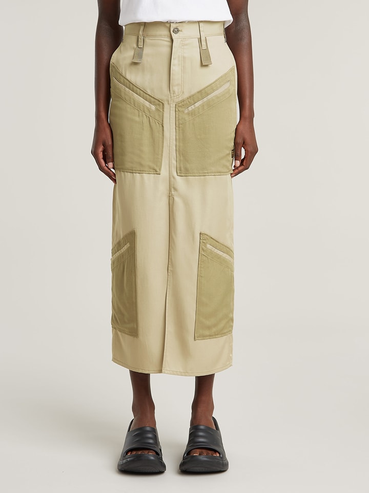 G-Star Spódnica w kolorze beżowym rozmiar: W31