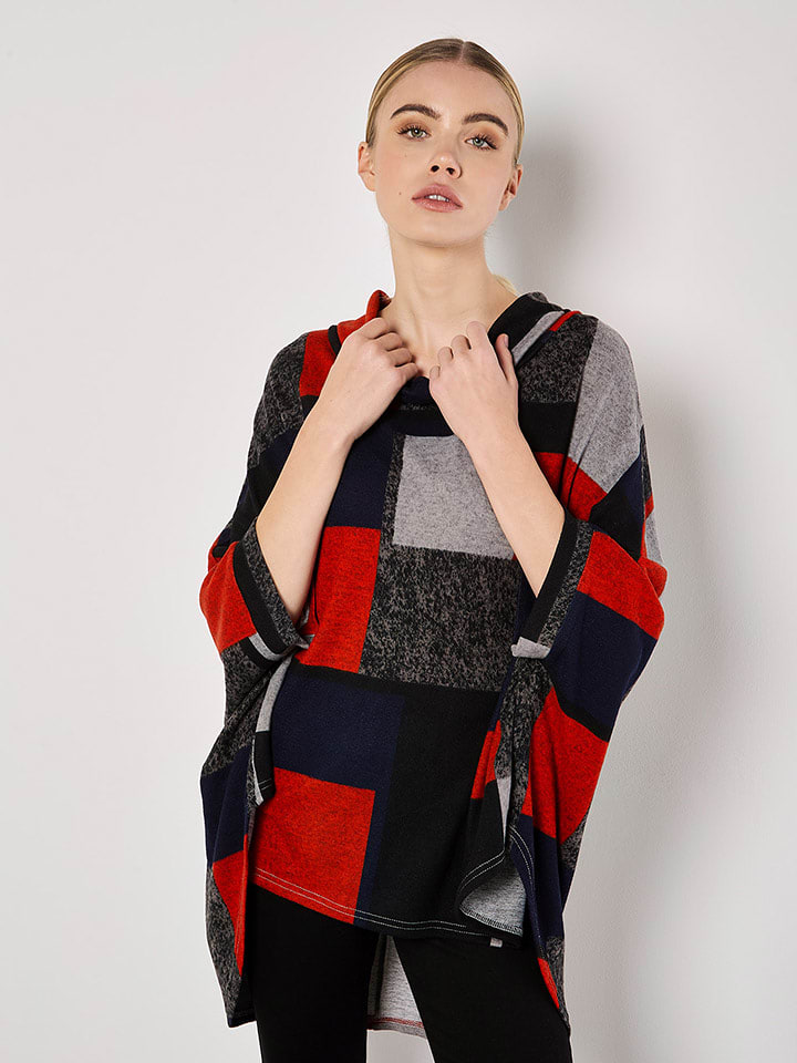 Apricot Golf w kolorze czarno-czerwonym rozmiar: L