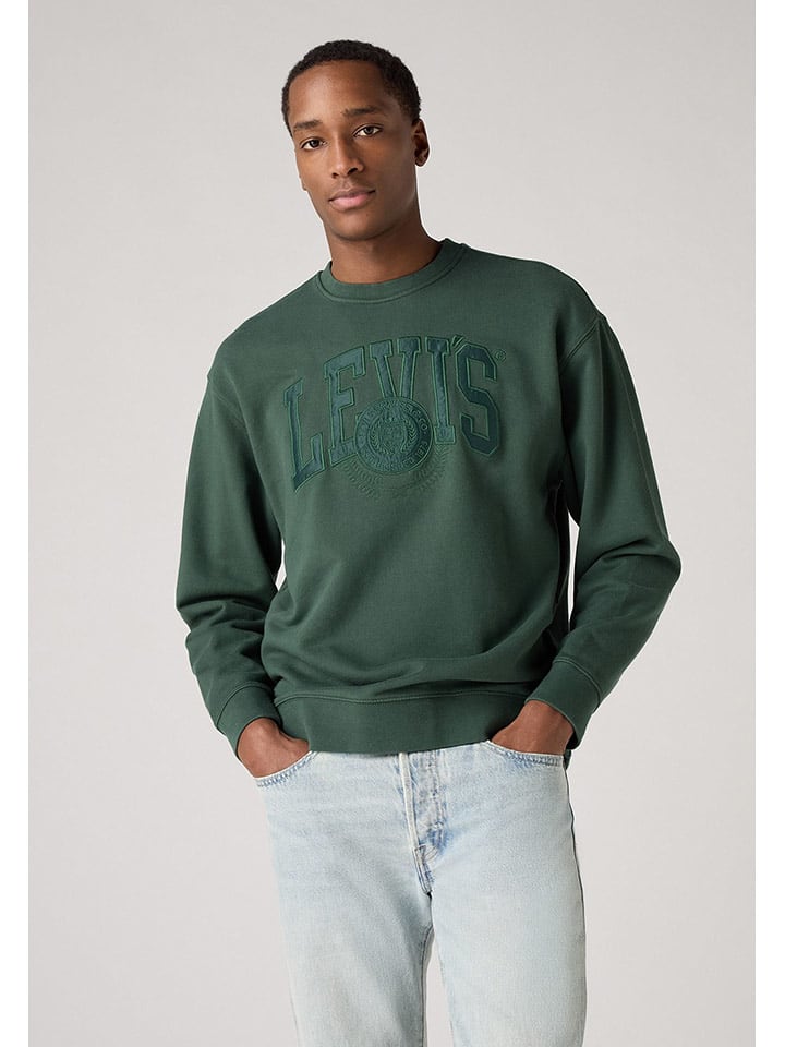 Levi's Bluza w kolorze ciemnozielonym rozmiar: M