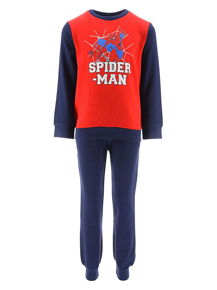 Spiderman 2-częściowy zestaw "Spider-Man" w kolorze granatowo-czerwonym rozmiar: 98
