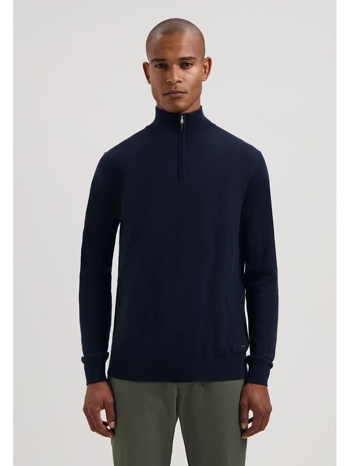 DSTREZZED Wełniany sweter w kolorze granatowym rozmiar: XXL