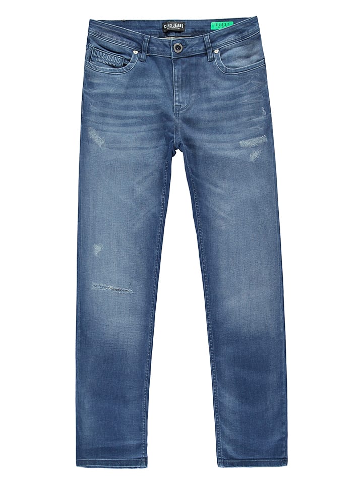 Cars Jeans Dżinsy "Blast" - Slim fit - w kolorze niebieskim rozmiar: W30/L32