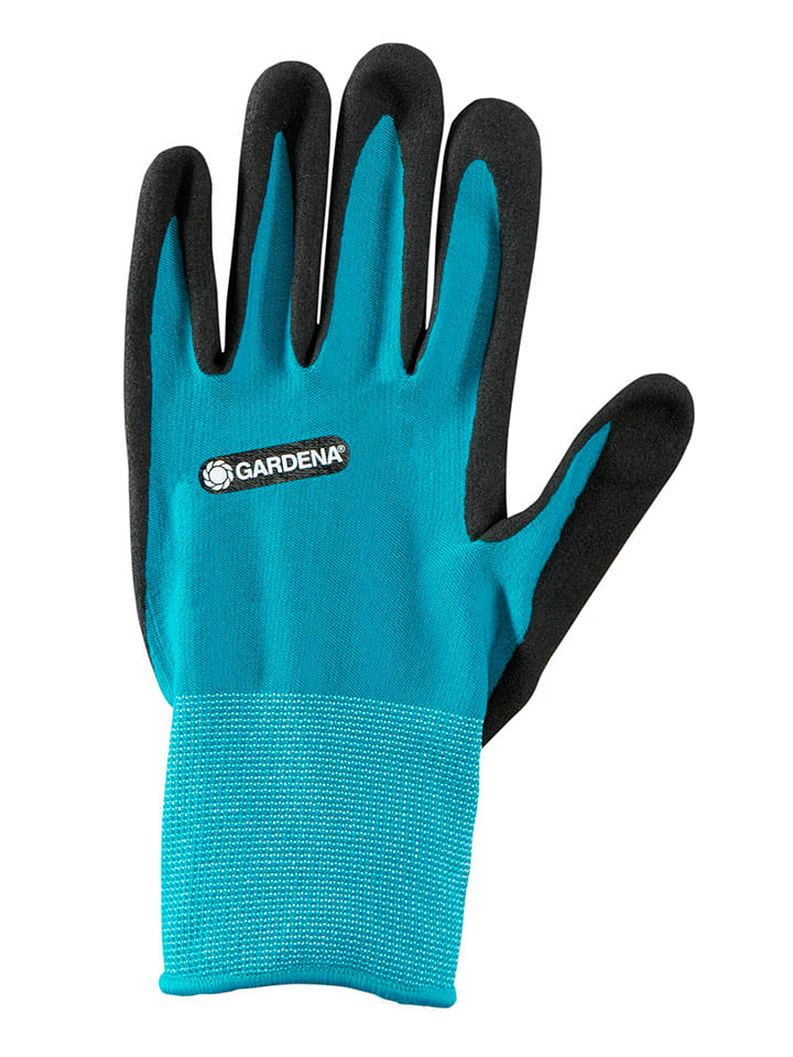 Gardena Rękawice ogrodowe w kolorze błękitno-czarnym rozmiar: onesize