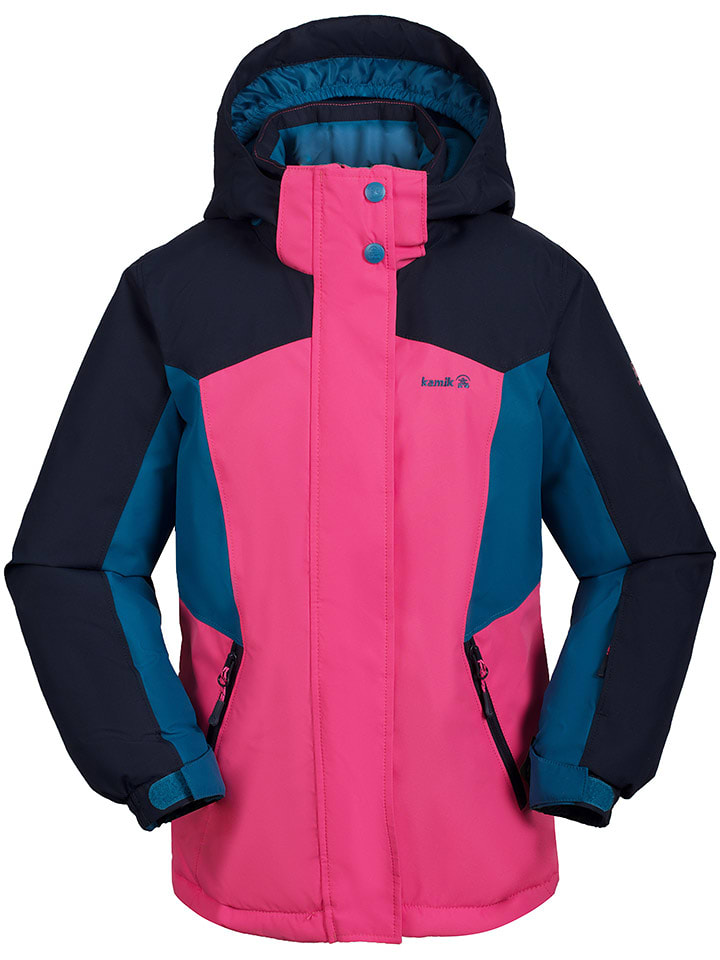 Kamik Kurtka narciarska "Evie" w kolorze granatowym rozmiar: 116
