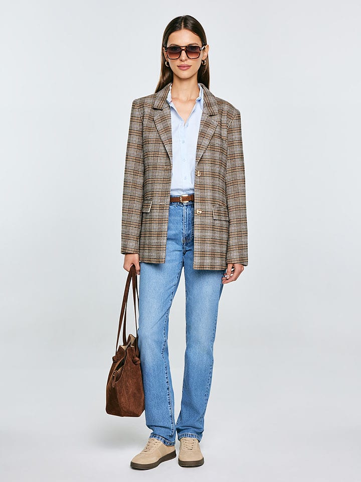 BIG STAR Blezer w kolorze beżowym rozmiar: XL