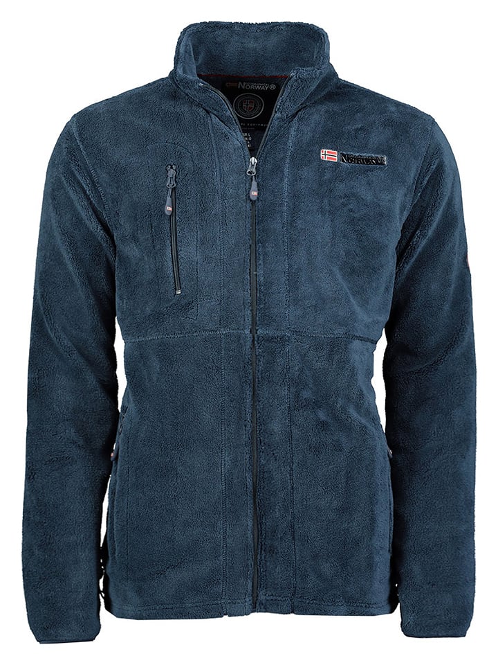 Geographical Norway Kurtka polarowa "Upload" w kolorze granatowym rozmiar: 3XL