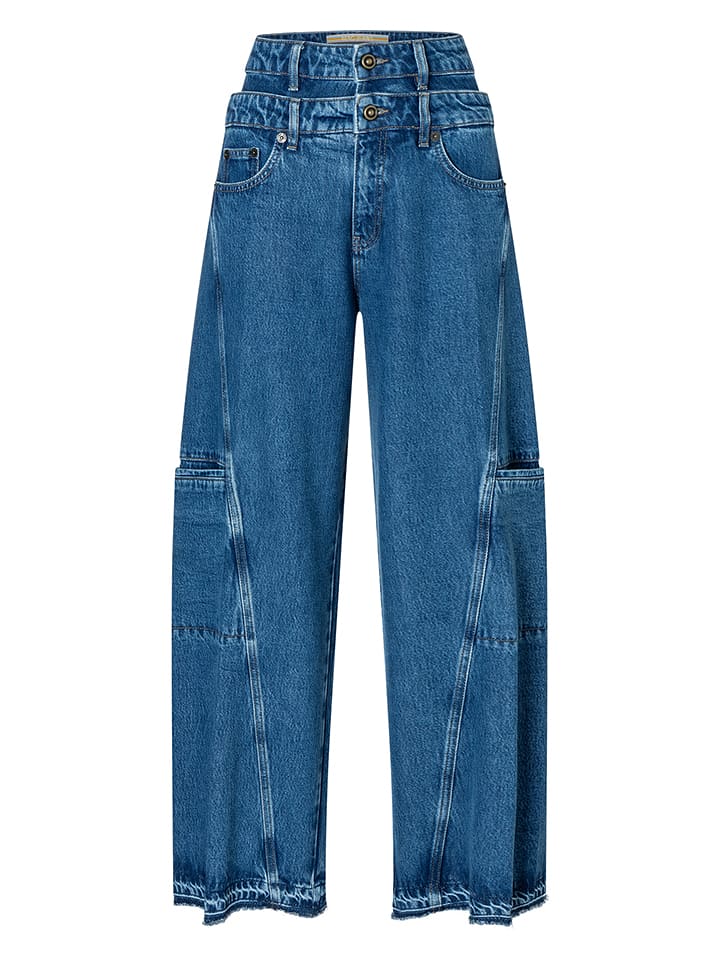 MAC Dżinsy "Diva" - Comfort fit - w kolorze niebieskim rozmiar: 38/L30