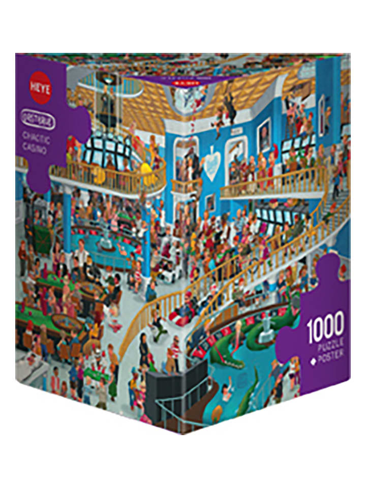 HEYE 1.000-częściowe puzzle "Chaotic Casino - Oesterle" - 12+ rozmiar: onesize