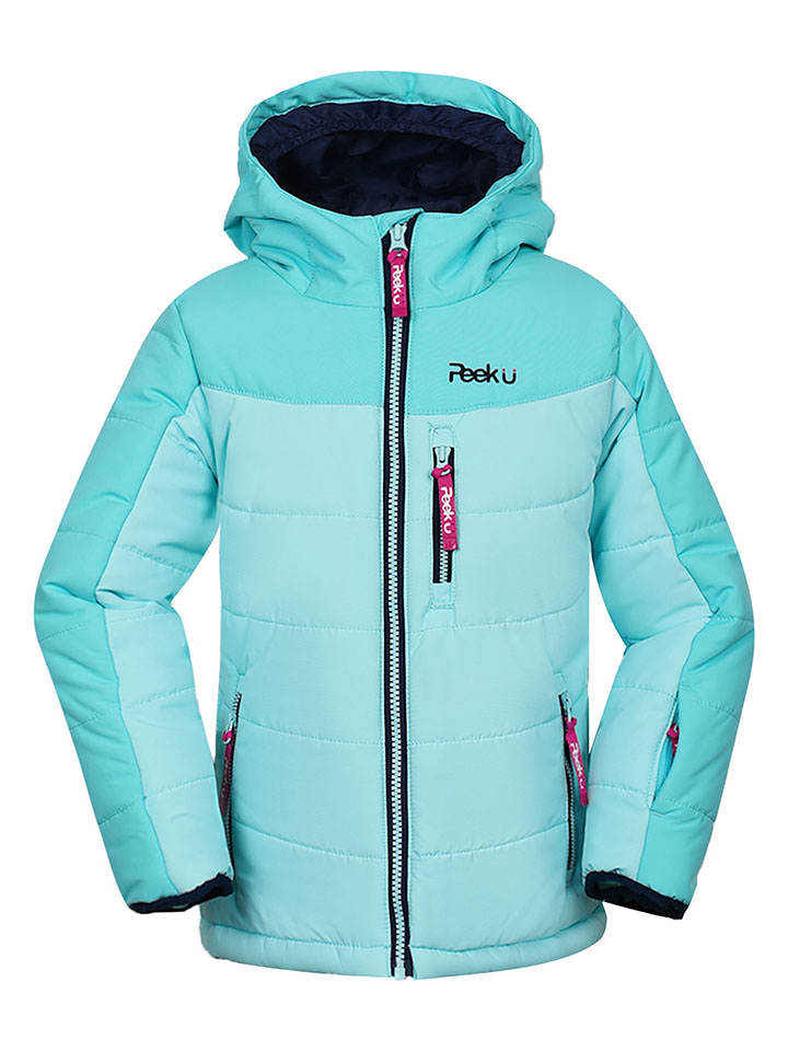 Peek U Kurtka zimowa w kolorze turkusowym rozmiar: 122