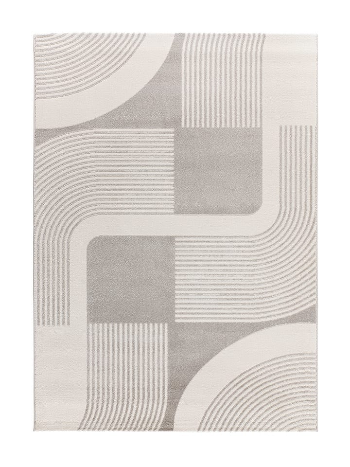 Atticgo Dywan "Flora" w kolorze kremowo-szarym rozmiar: 160x230 cm