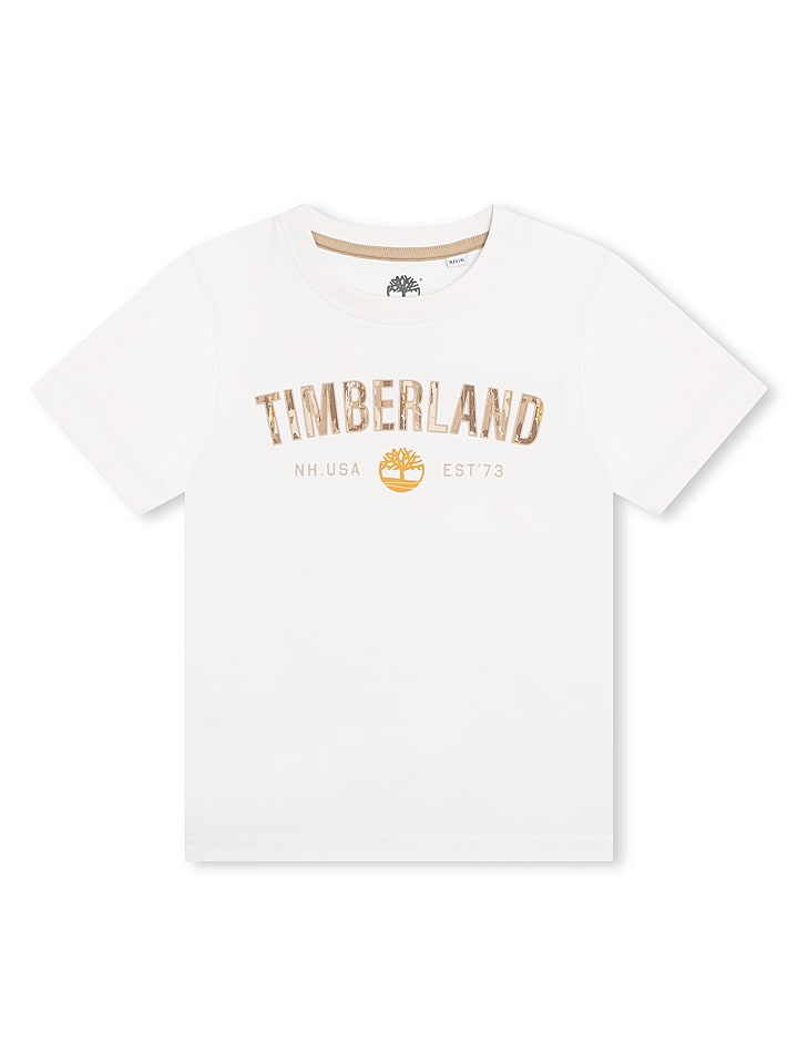 Timberland Koszulka w kolorze kremowym rozmiar: 110