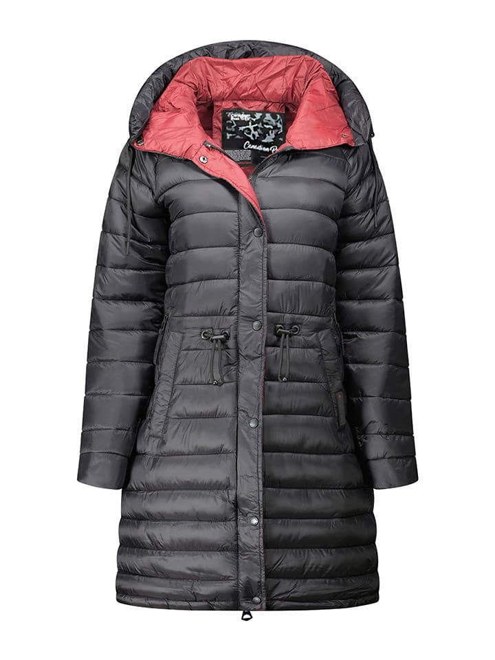 Canadian Peak Płaszcz pikowany "Batigeak" w kolorze czarnym rozmiar: 3XL