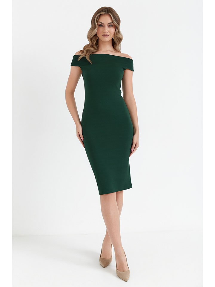 made of emotion Sukienka w kolorze ciemnozielonym rozmiar: M